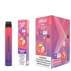 Pack 50 piezas Iplay max $120 c/u (2600 puffs)